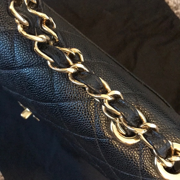 Chanel caviar flap bag additional pics - Picture 7 of 9